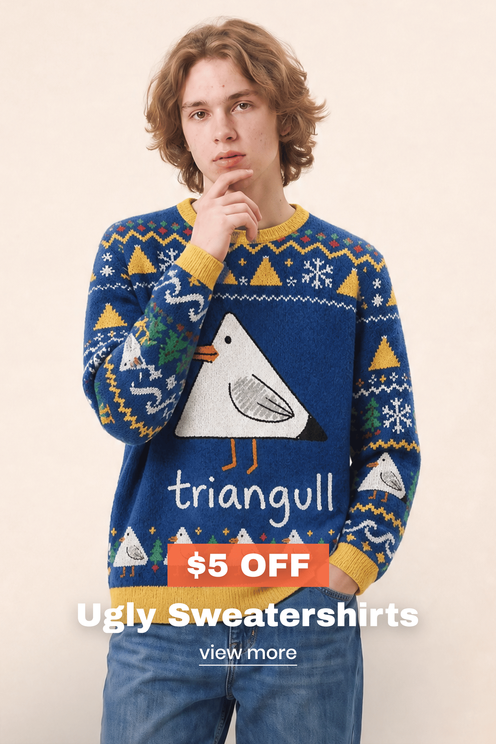 Ugly Christmas Fluffy Sweatershirts