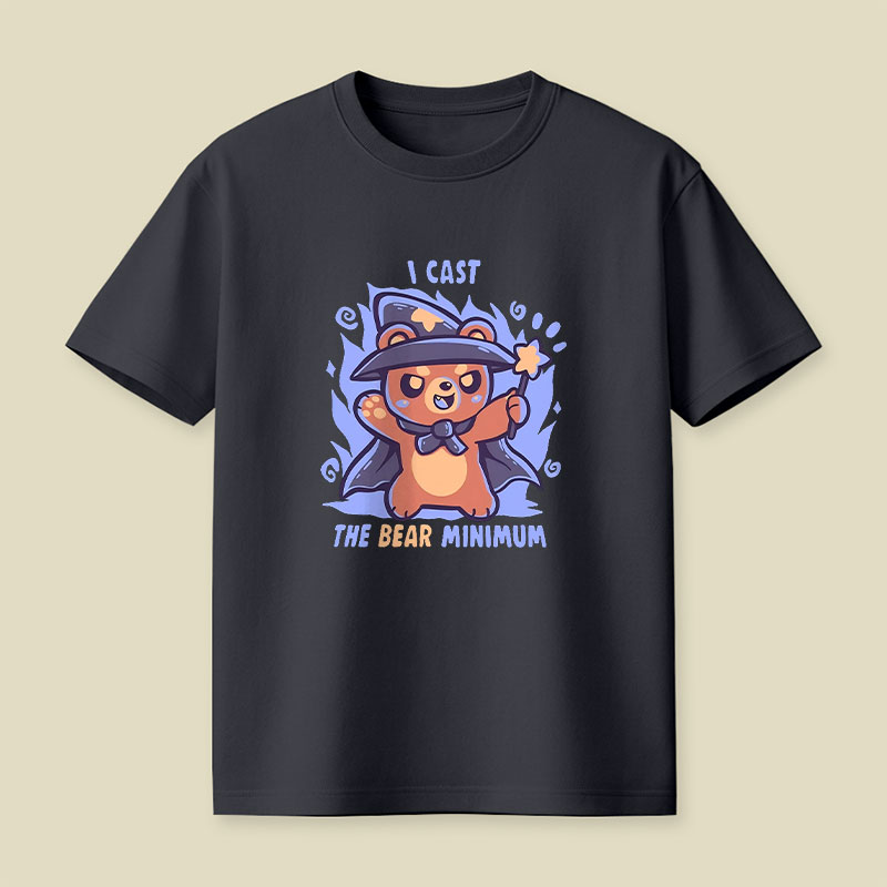 The Bear Minimum Spell Playful T-Shirt