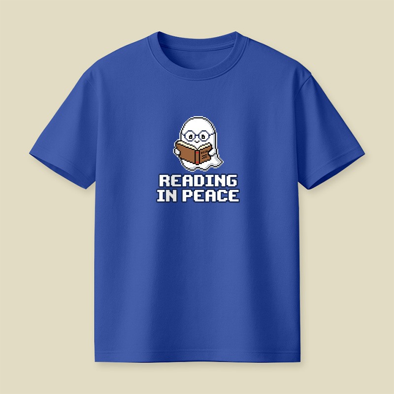 Reading Ghost In Peace Playful T-Shirt