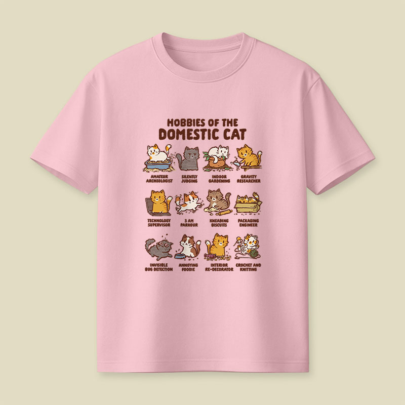 Cat Hobbies Playful T-Shirt
