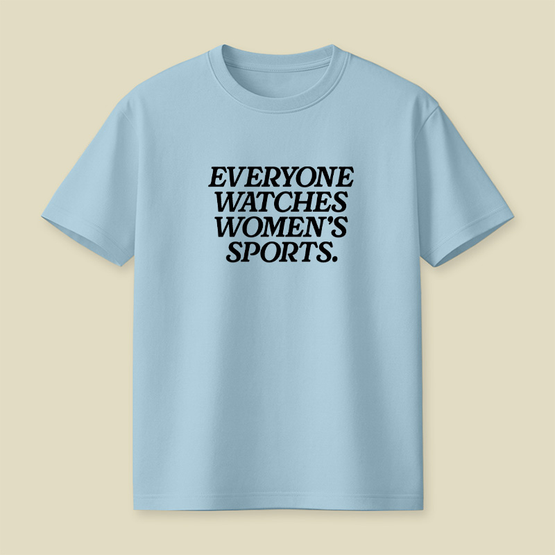 Women Sports Support Playful T-Shirt