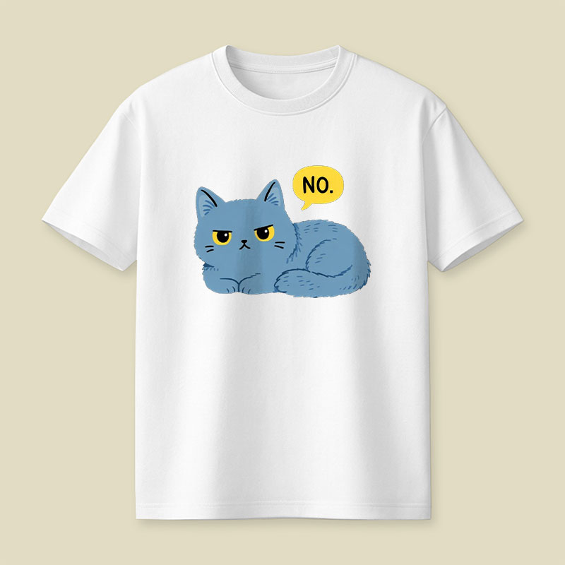 No Cat Playful T-Shirt
