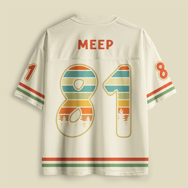 Meepers Gonna Meep Playful Mesh Jersey