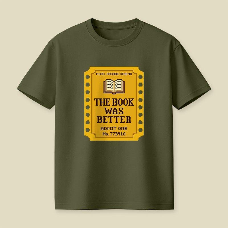 The Book Was Better Playful T-Shirt