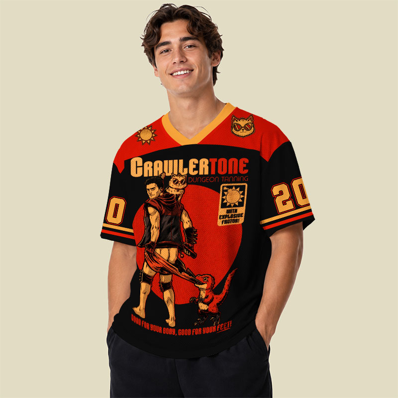 Dungeon Game Playful Mesh Jersey