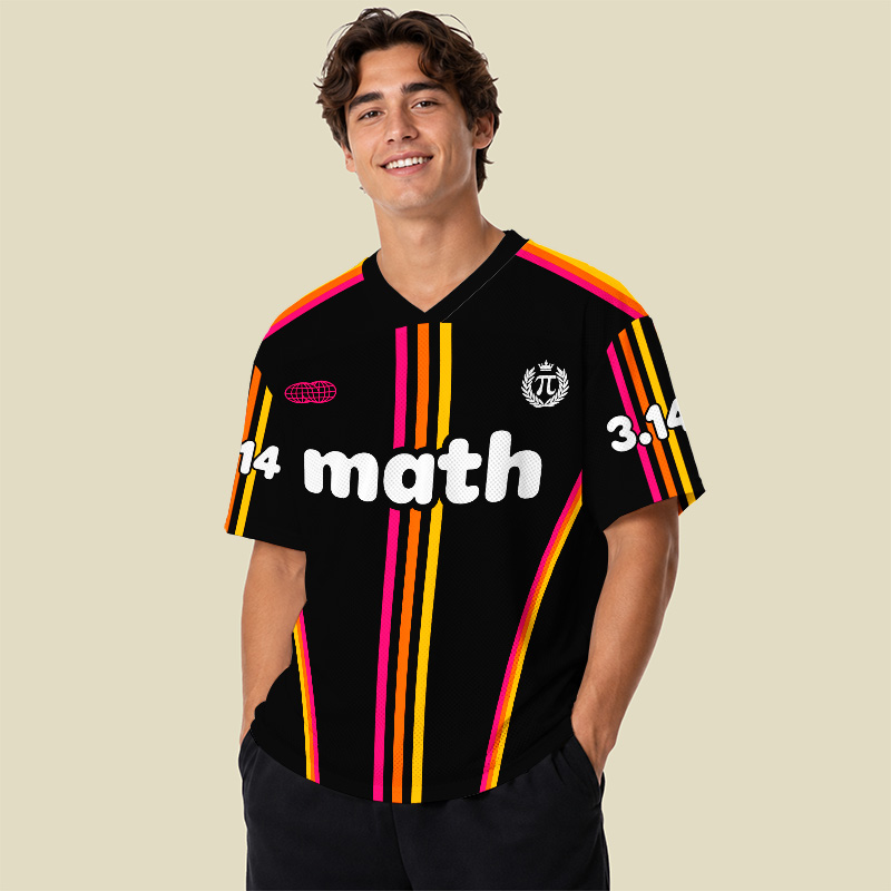 The Only Subject That Counts Math Playful Mesh Jersey