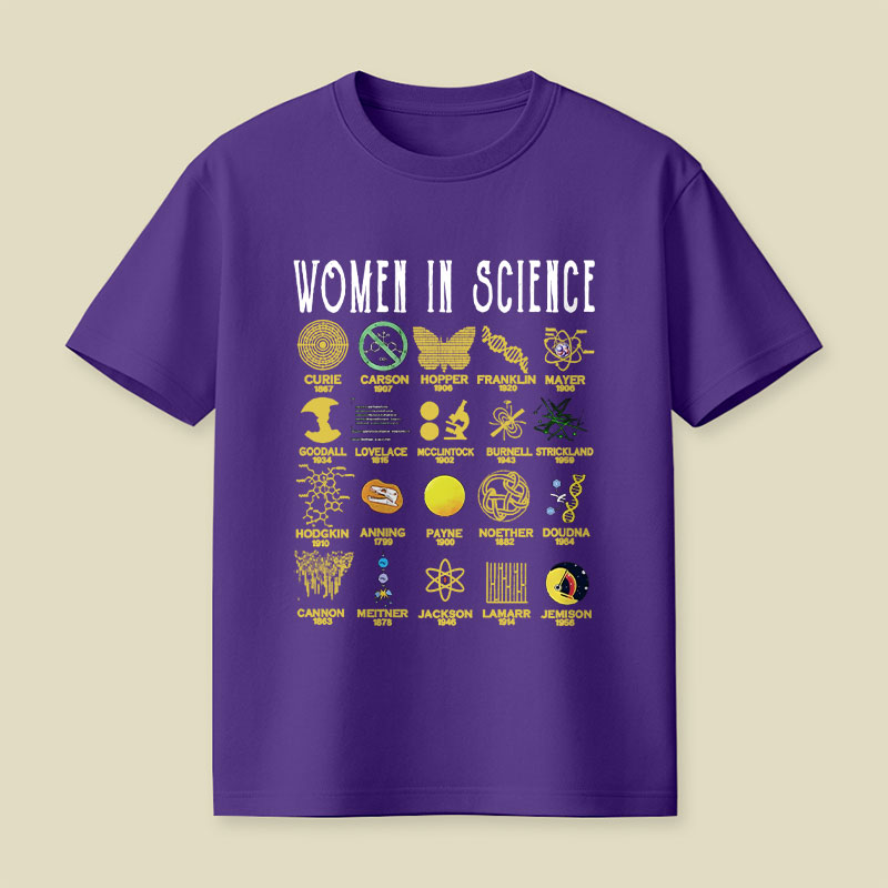 Women In Science Playful T-Shirt