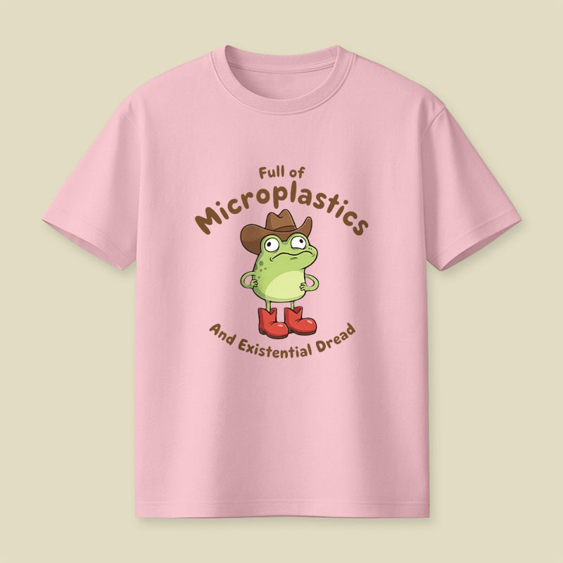 Full Of Microplastics And Existential Dread Playful T-Shirt