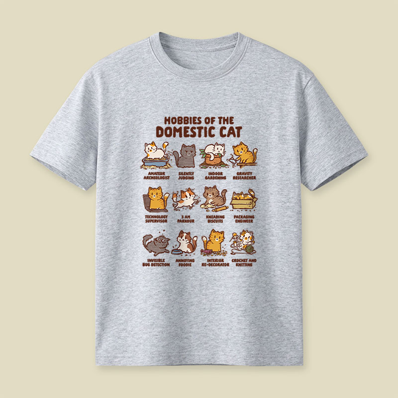 Cat Hobbies Playful T-Shirt