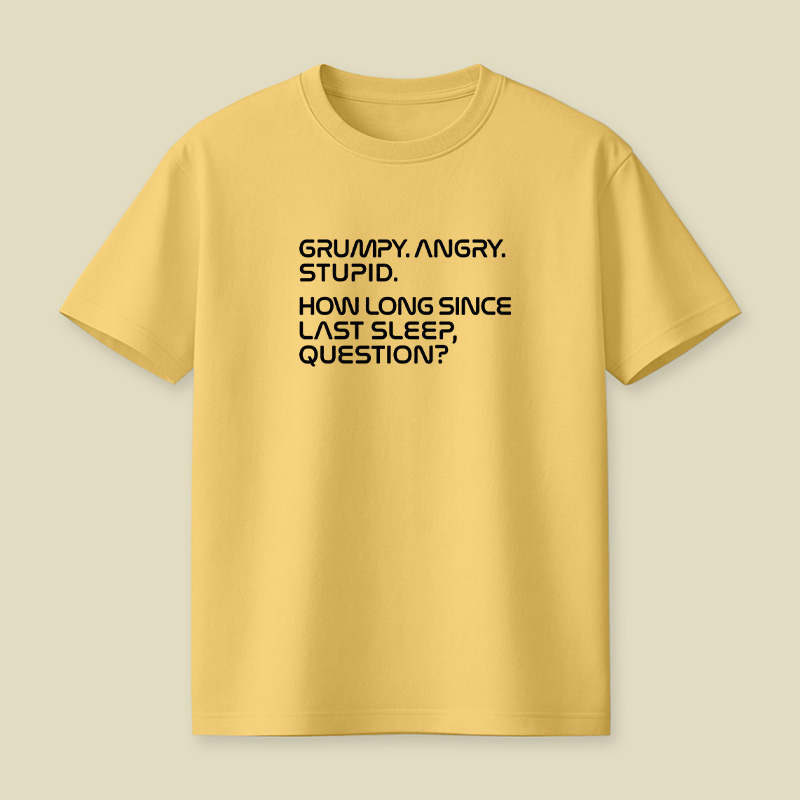 Grumpy Angry Stupid Playful T-Shirt