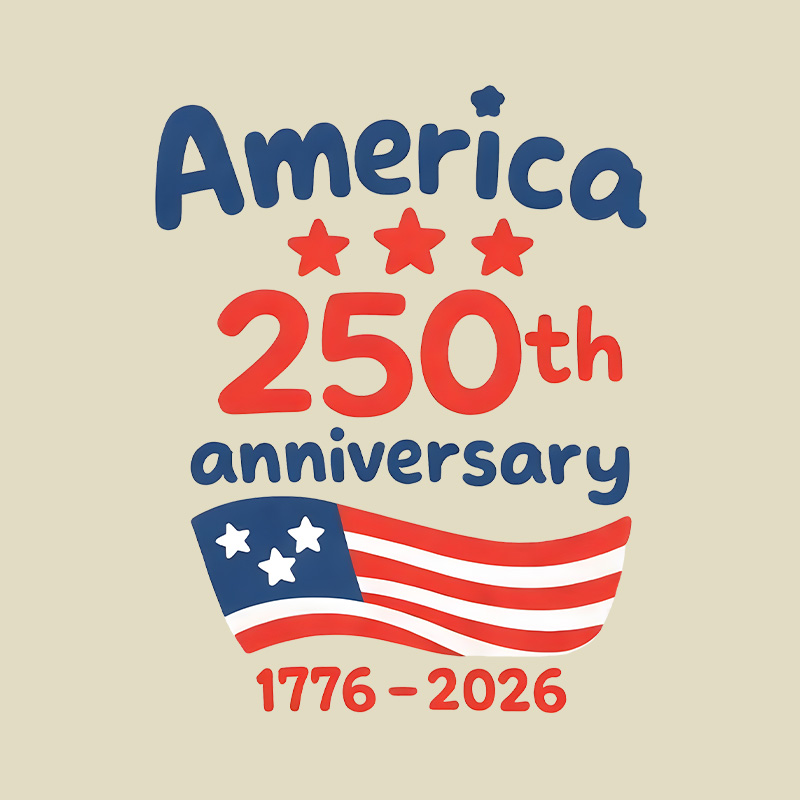 America 250th Anniversary 1776-2026 Playful T-Shirt