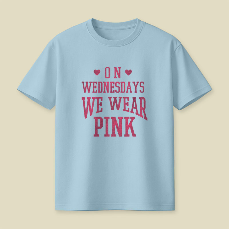 We Wear Pink Heart Playful T-Shirt