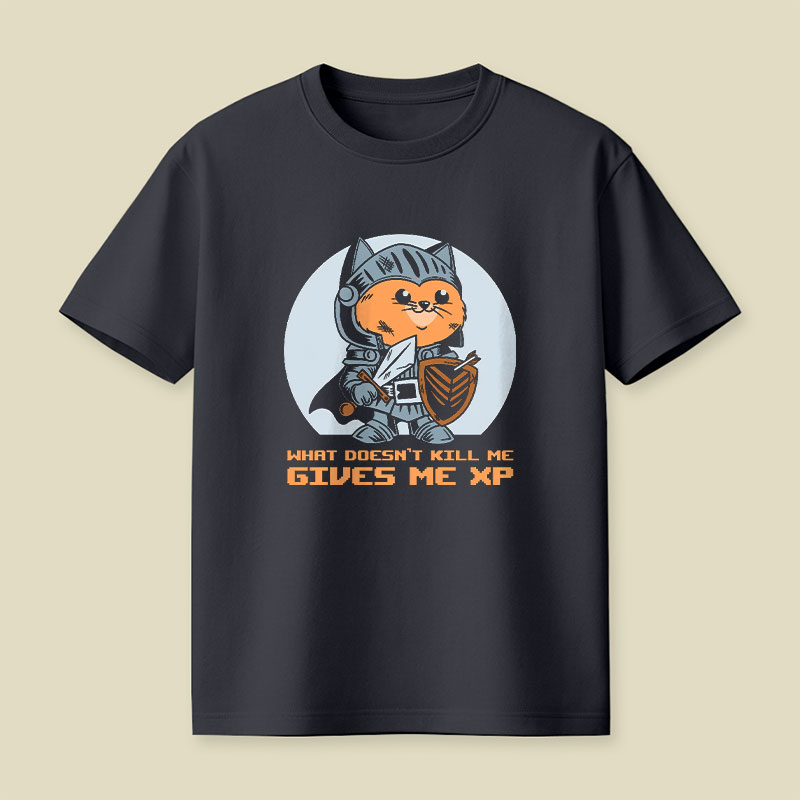 What Doesnt Kill Me Gives Me XP Playful T-Shirt
