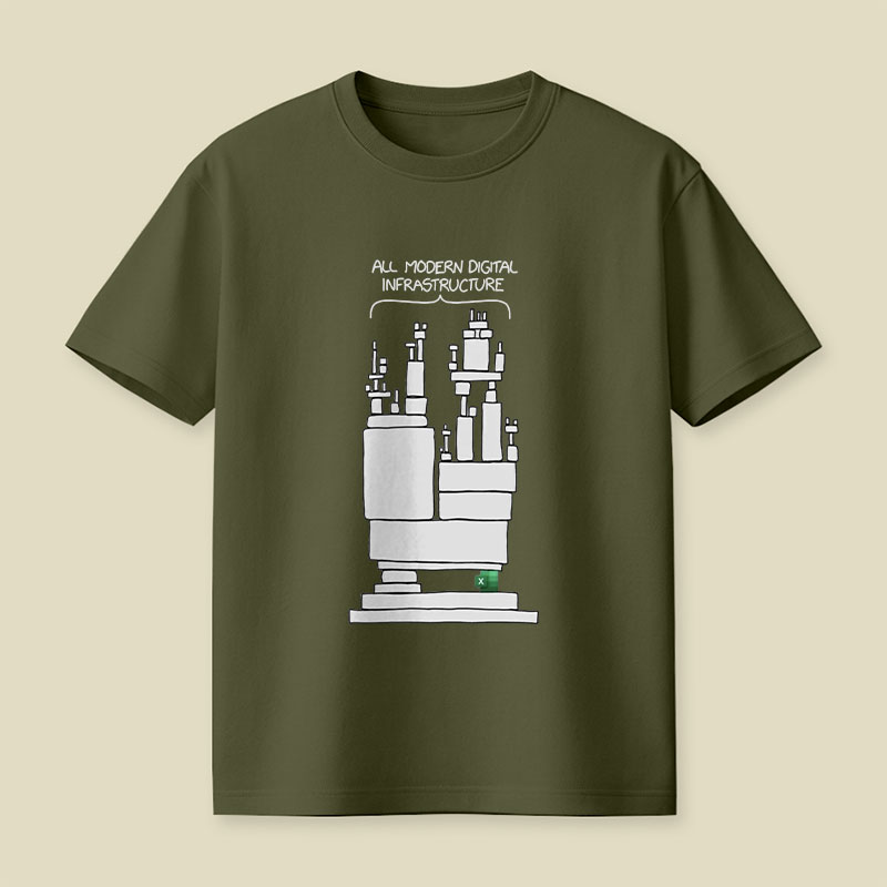 Powered By Excel Playful T-Shirt