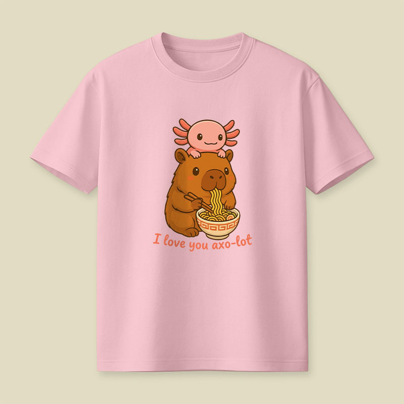 I Love You Axo-lot Playful T-Shirt