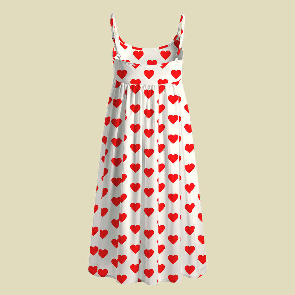 No Pants Wear This Camisole Midi Dress