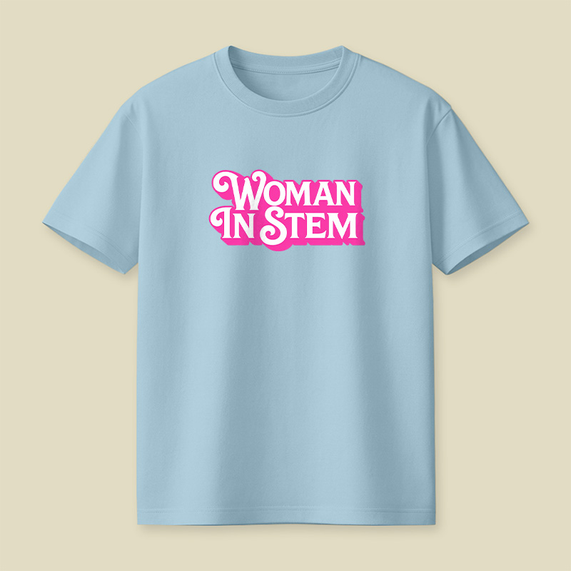 Woman In Stem Playful T-Shirt