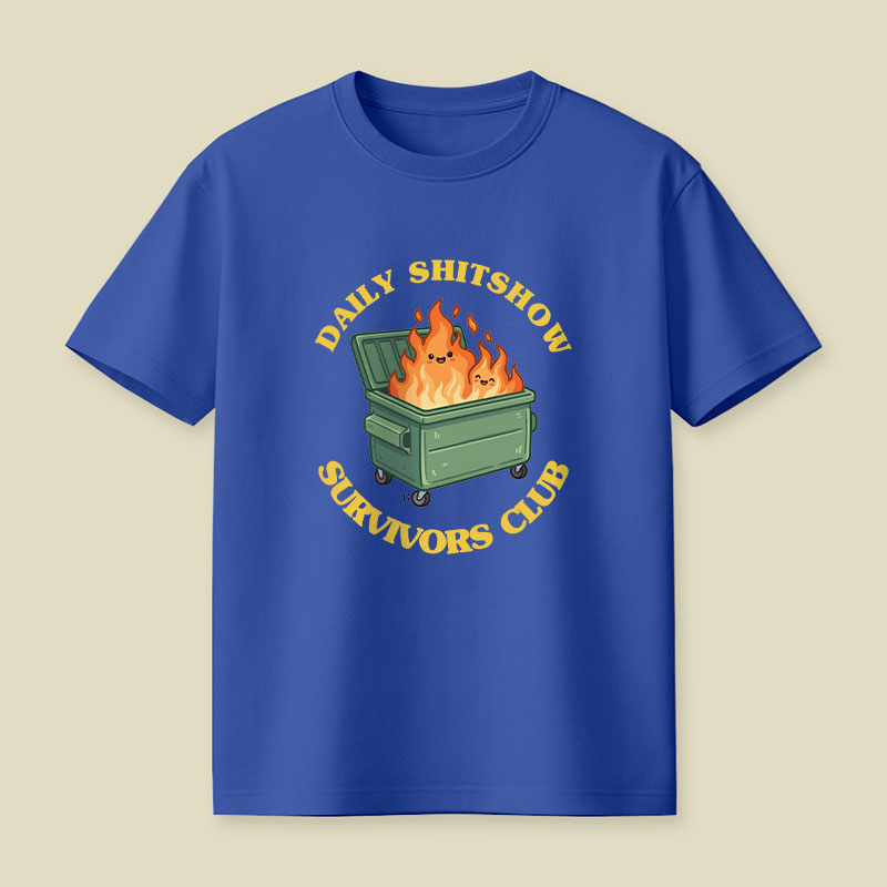 Daily Shitshow Survivors Club Playful T-Shirt