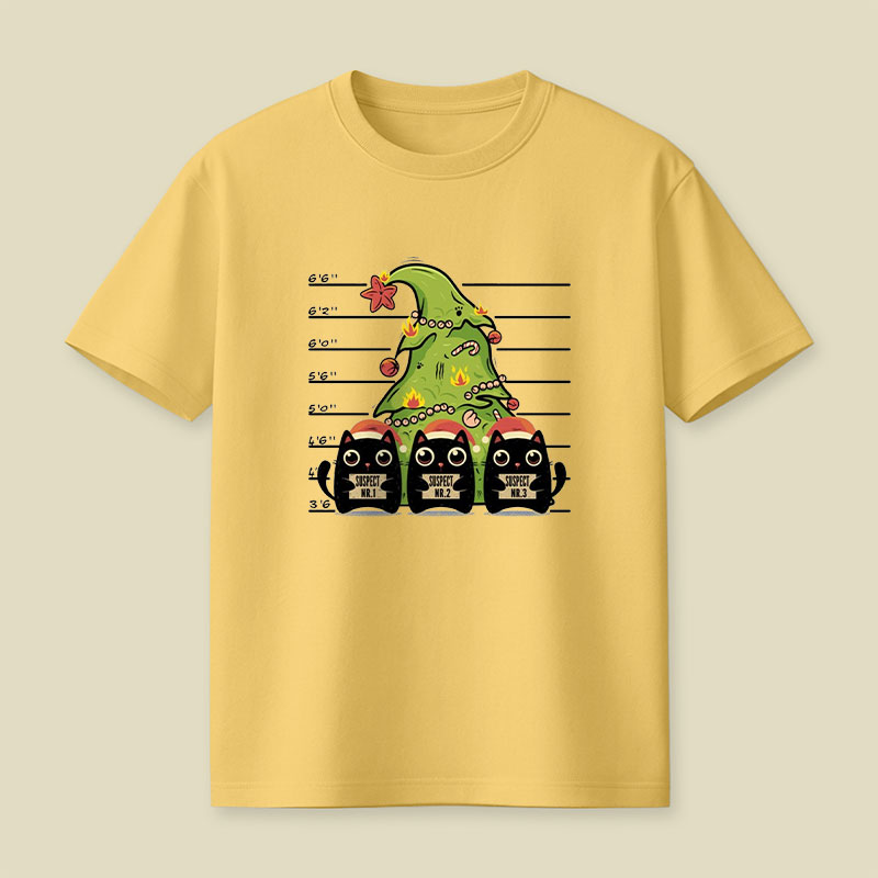 The Usual Kitty Suspects Playful T-Shirt