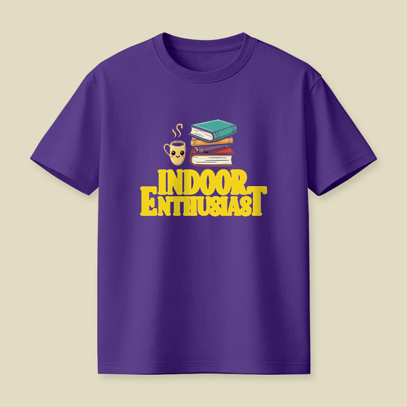 Indoor Enthusiast Playful T-Shirt