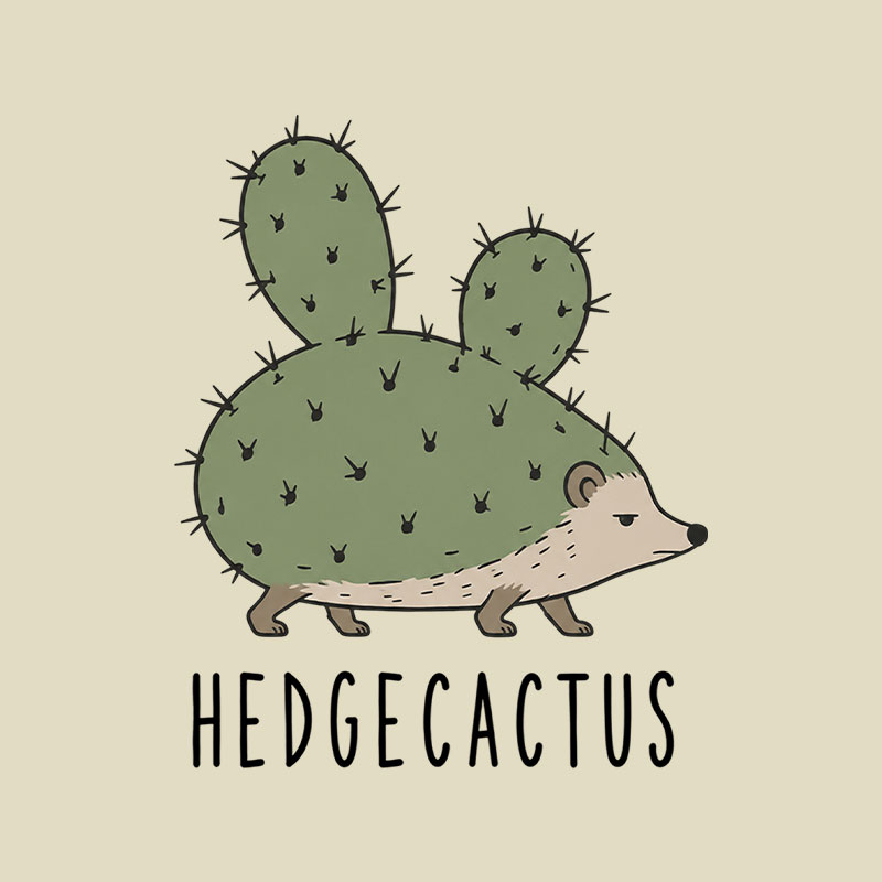 Hedgecactus Playful T-Shirt