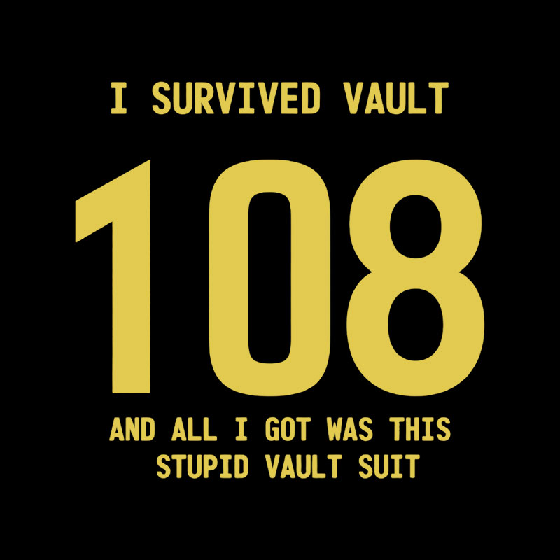 I Survived Vault 108 Playful T-Shirt