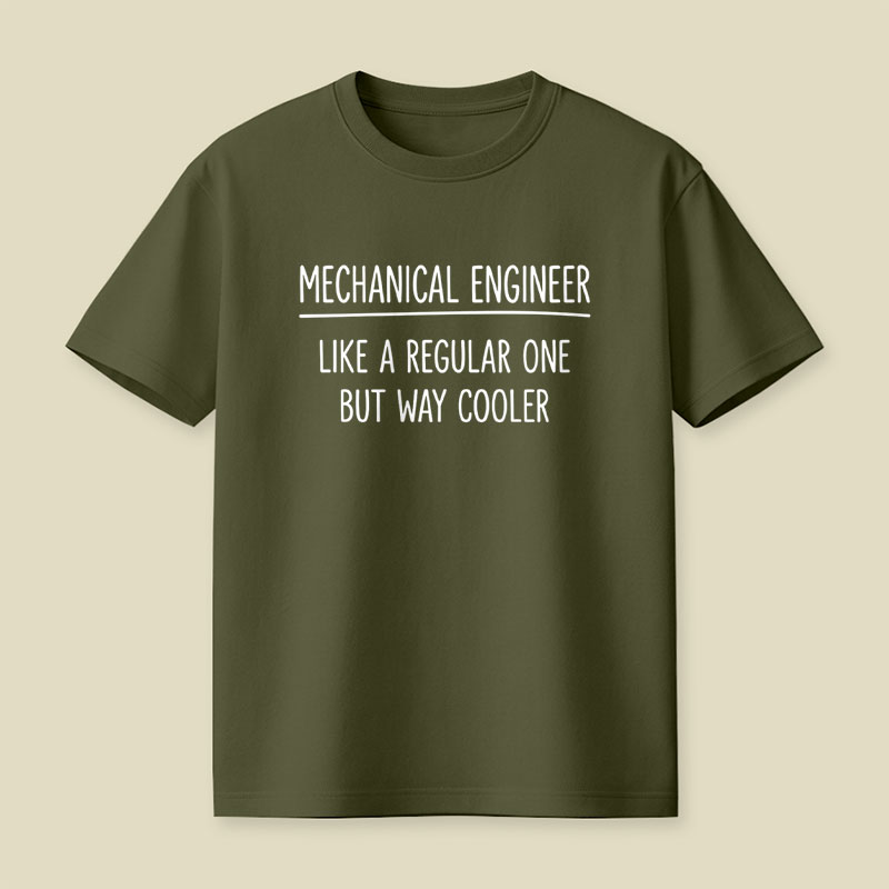 Cool Mechanical Engineer Engineering Playful T-Shirt