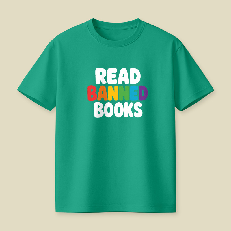 Read Banned Books Playful T-Shirt