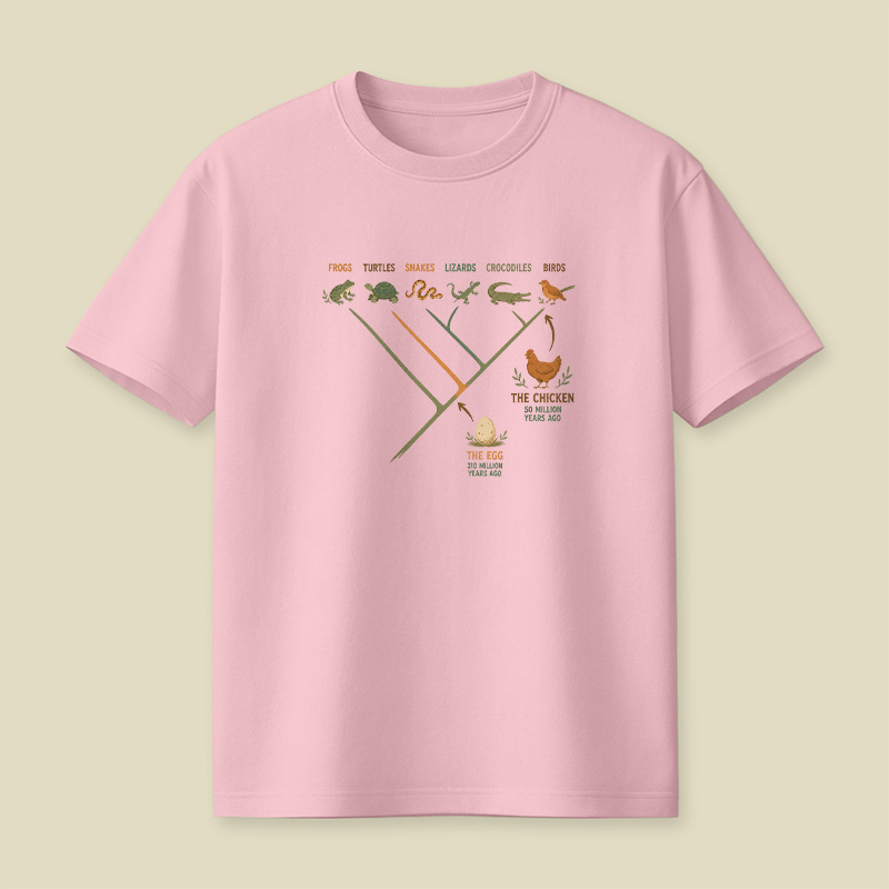 Chicken Or Egg Evolution Playful T-Shirt