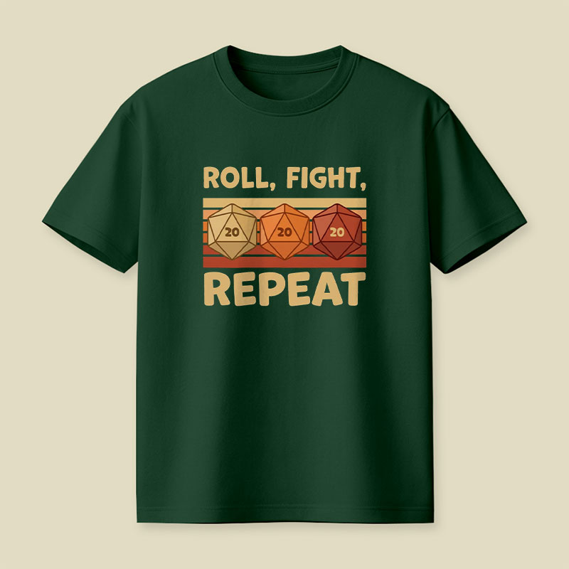 Roll Fight Playful T-Shirt