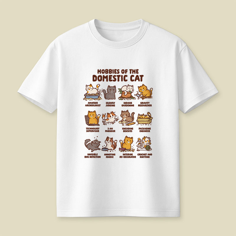 Cat Hobbies Playful T-Shirt