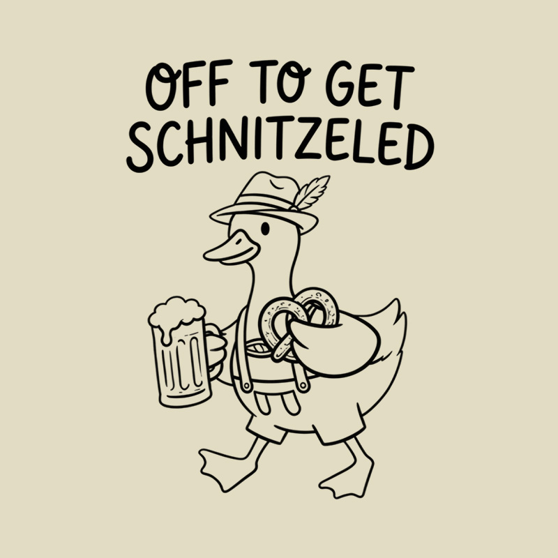 Off To Get Schnitzeled Playful T-Shirt