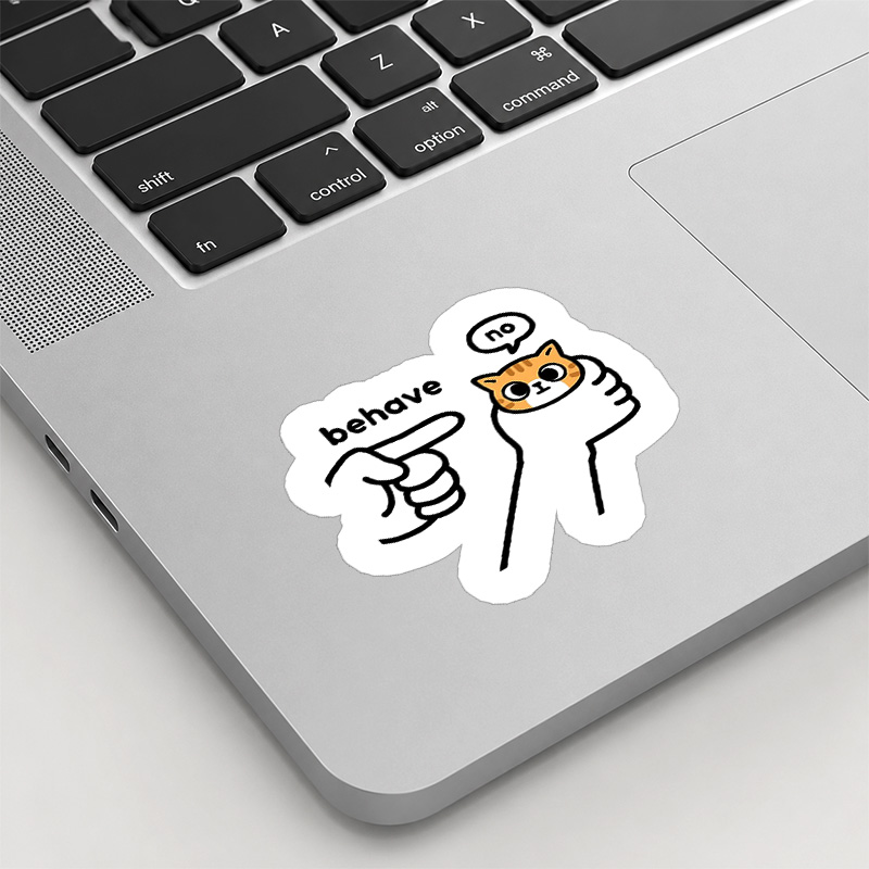 Behave Playful Sticker