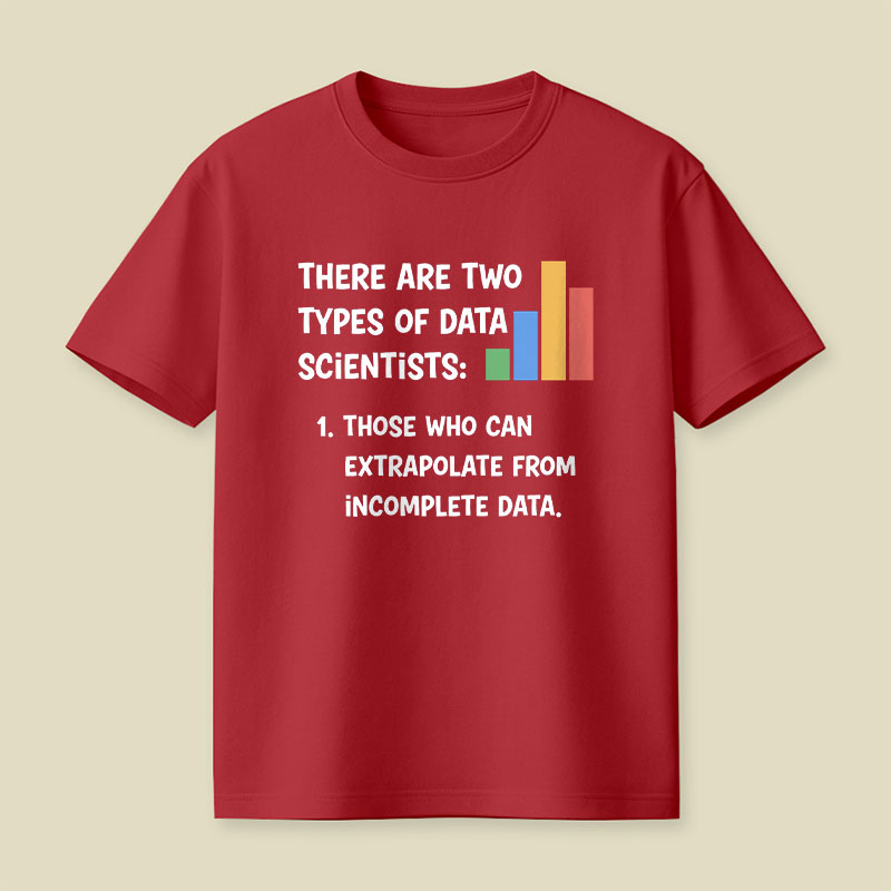 There Are Two Types of Data Scientist Playful T-Shirt