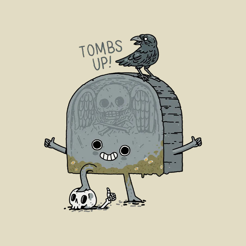 Tombs up Playful T-Shirt