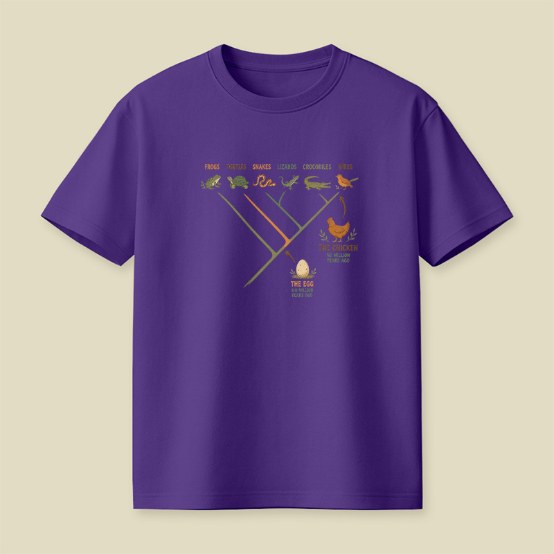 Chicken Or Egg Evolution Playful T-Shirt