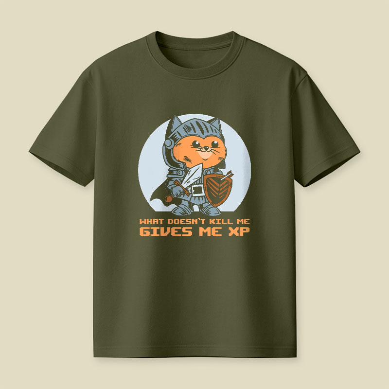 What Doesnt Kill Me Gives Me XP Playful T-Shirt