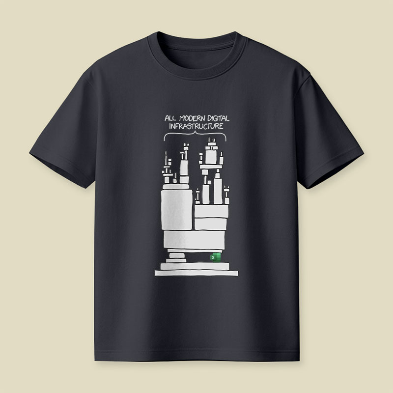 Powered By Excel Playful T-Shirt