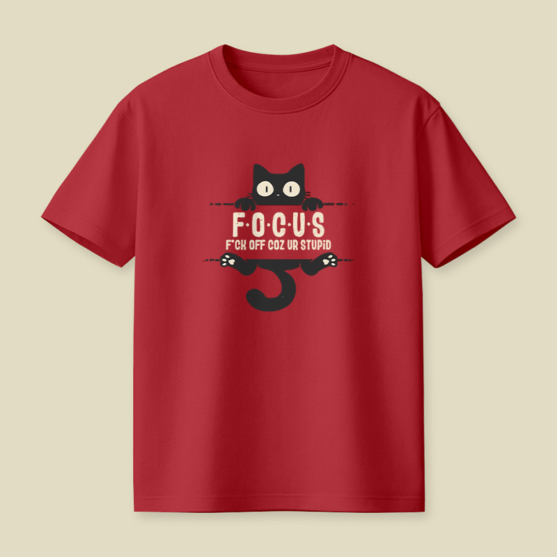 Focus Cat Playful T-Shirt
