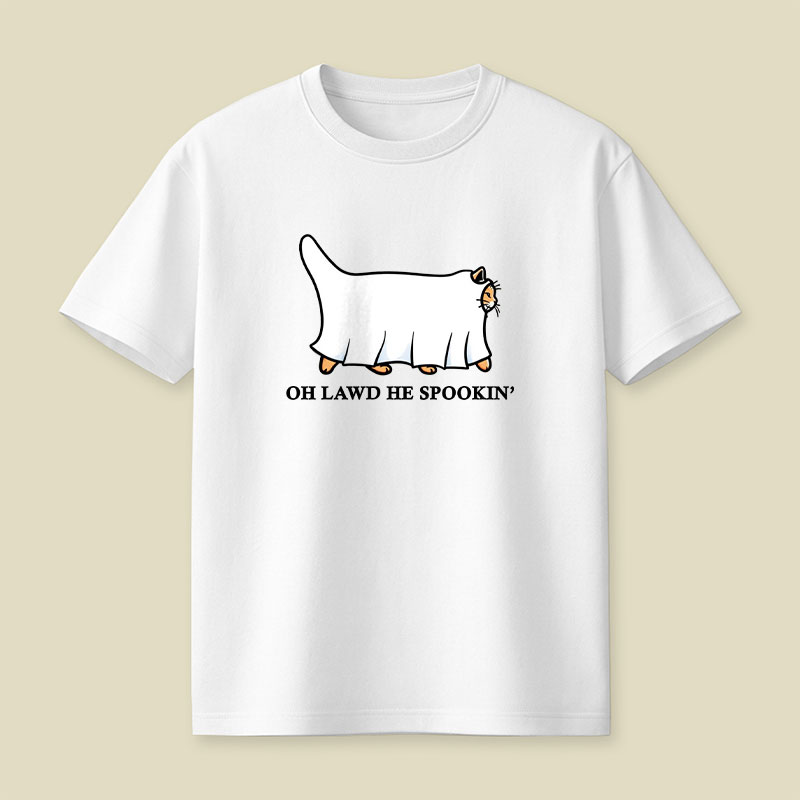 Oh Lawd He Spookin Playful T-Shirt
