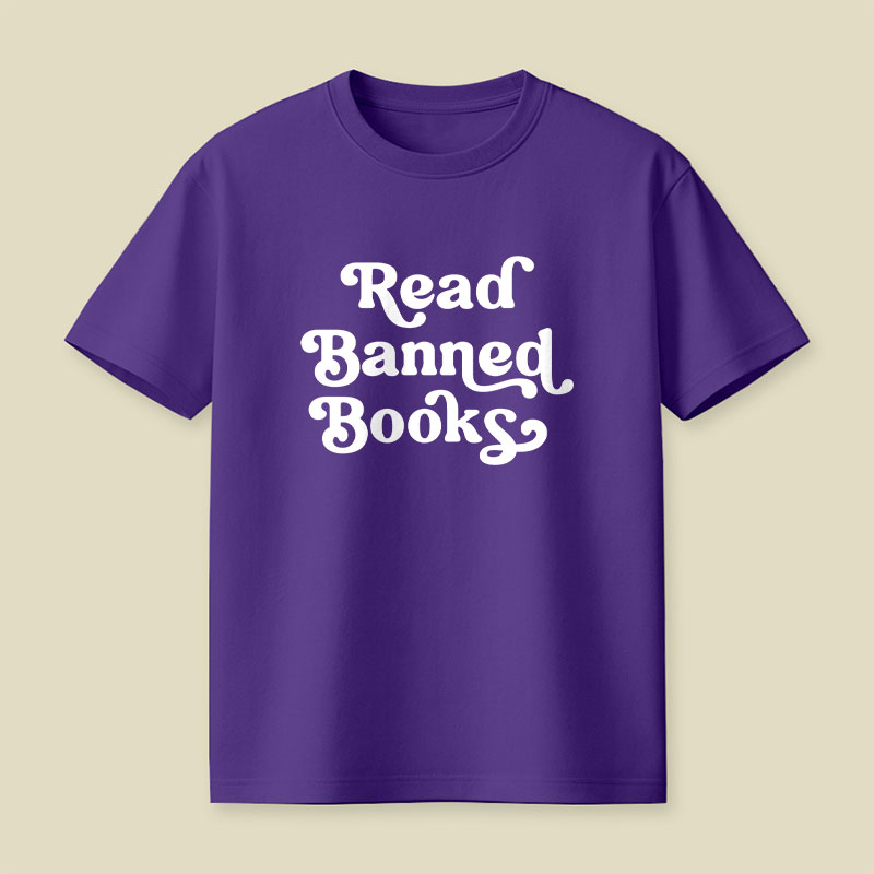 Read Banned Books Playful T-Shirt