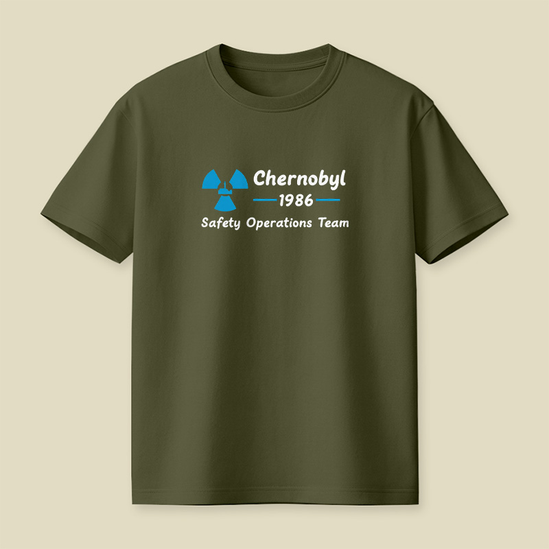 Chernobyl Safety Operations Team 1986 Playful T-Shirt