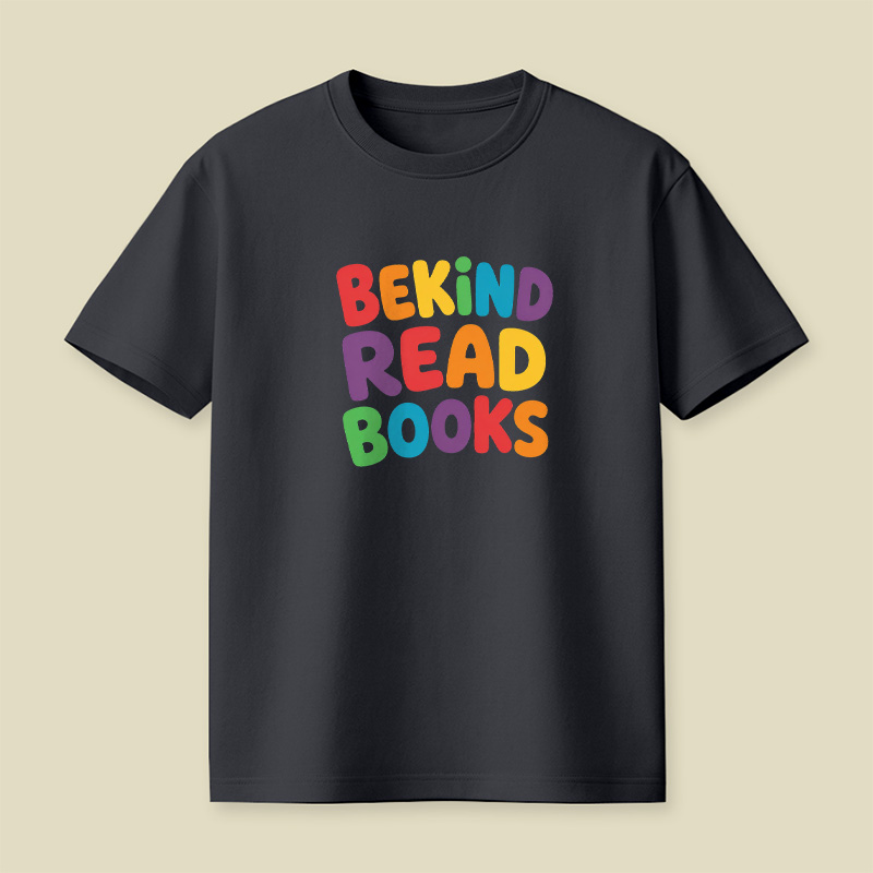 Be Kind Read Books Playful T-Shirt