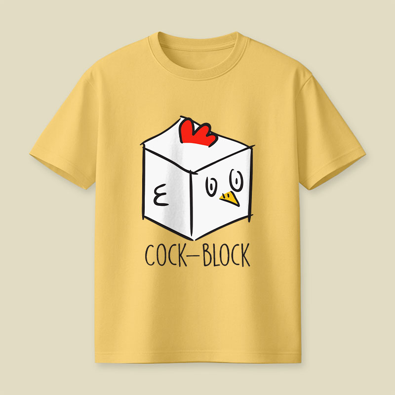 Cock-Block Playful T-Shirt