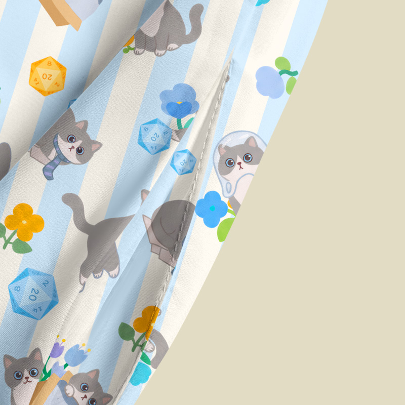 DND Cat Playful Maxi Dress