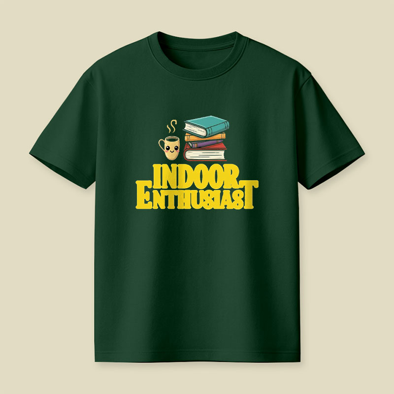 Indoor Enthusiast Playful T-Shirt
