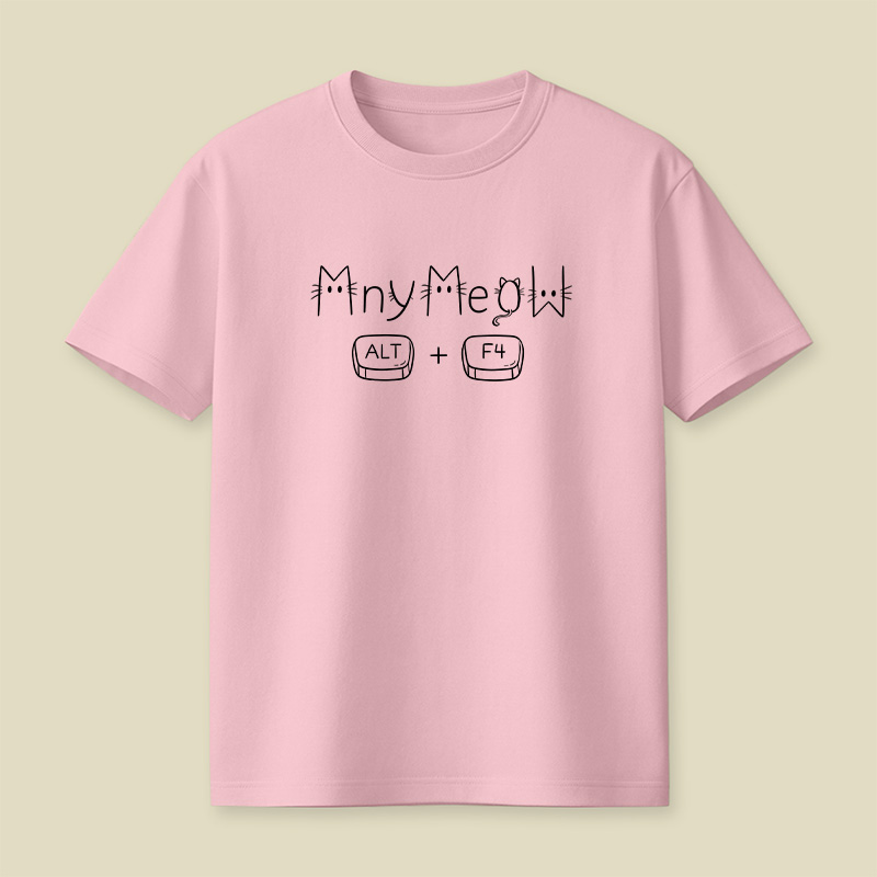 Coder Cat Pun Playful T-Shirt