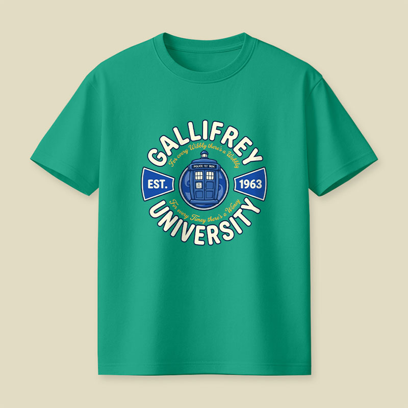 Gallifrey University Playful T-Shirt