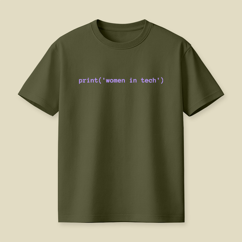 Women In Tech Dev Girl Playful T-Shirt