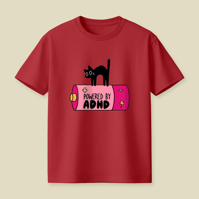 Powered By ADHD Playful T-Shirt